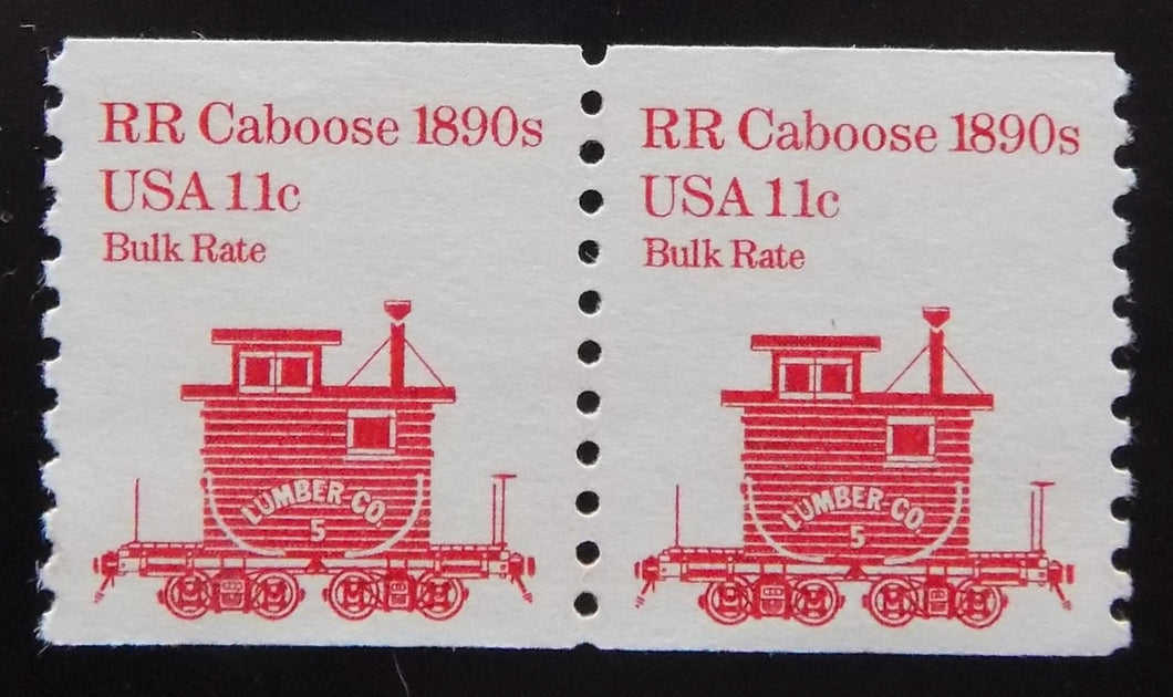 # 1905 (1984) 1890's Caboose - Coil pr, XF MNH