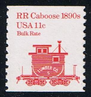 # 1905a (1984) 1890's Caboose, Precancel, No Lines - Coil sgl, MNH