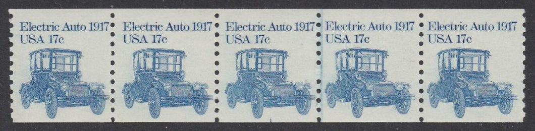 # 1906 (1981) 1917 Electric Auto - PS/5, #1, FVF MNH