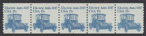 # 1906 (1981) 1917 Electric Auto - PS/5, #2, XF MNH