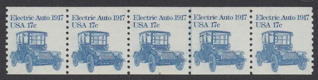 # 1906 (1981) 1917 Electric Auto - PS/5, #2, XF MNH