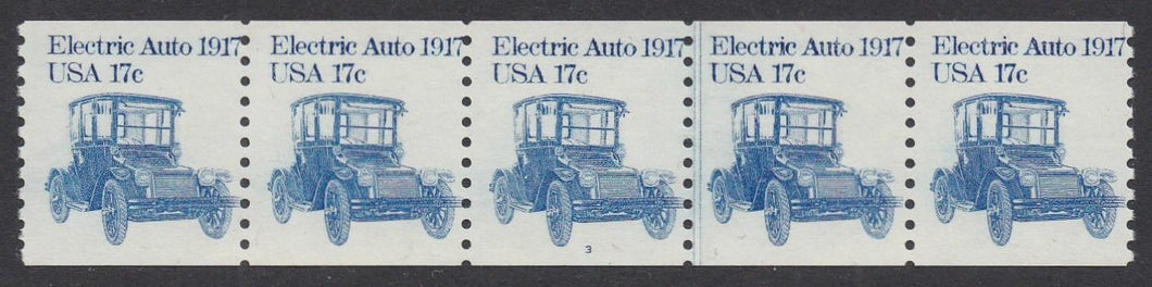 # 1906 (1981) 1917 Electric Auto - PS/5, #3, F MNH