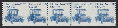 # 1906 (1981) 1917 Electric Auto - PS/5, #4, F MNH