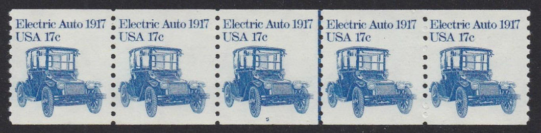 # 1906 (1981) 1917 Electric Auto - PS/5, #5, VF MNH