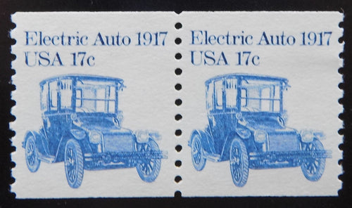 # 1906 (1981) 1917 Elecrtic Auto - Coil pr, XF MNH
