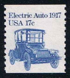 # 1906 (1981) 1917 Elecrtic Auto - Coil sgl, MNH