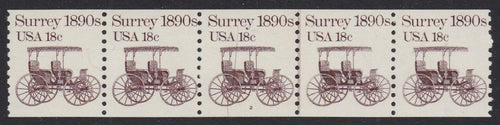 # 1907 (1981) 1890's Surrey - PS/5, #2, FVF MNH [2]