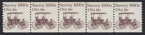 # 1907 (1981) 1890's Surrey - PS/5, #5, FVF MNH