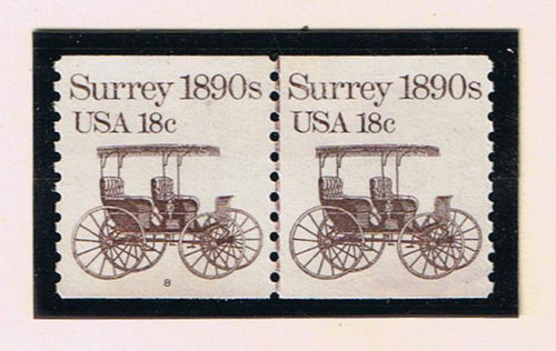 # 1907 (1981) 1890's Surrey - PS/2, #8, VF MNH