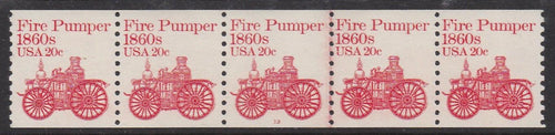 # 1908 (1981) Fire Pumper - PS/5, #13, VF/XF MNH