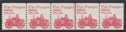 # 1908 (1981) Fire Pumper - PS/5, #15, VF MNH