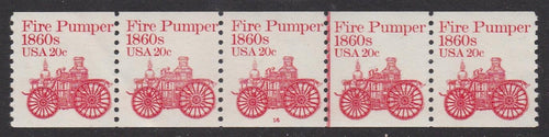 # 1908 (1981) Fire Pumper - PS/5, #16, FVF MNH