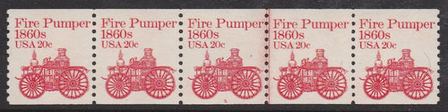# 1908 (1981) Fire Pumper - PS/5, #5, VF MNH