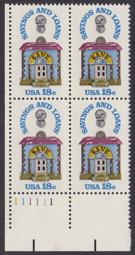 # 1911 (1981) Savings & Loan - PB, LL #111111, MNH