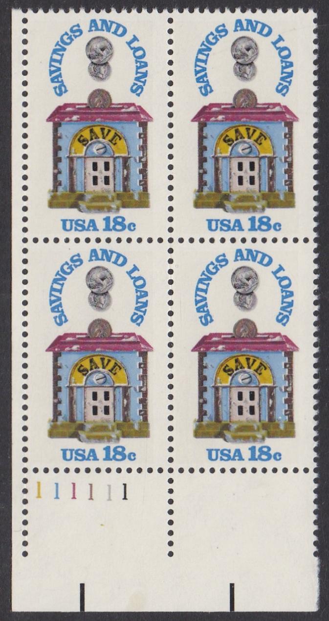 # 1911 (1981) Savings & Loan - PB, LL #111111, MNH