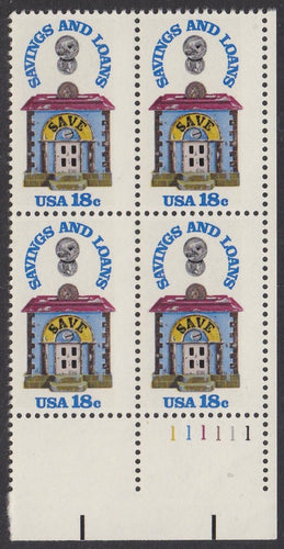 # 1911 (1981) Savings & Loan - PB, LR #111111, MNH