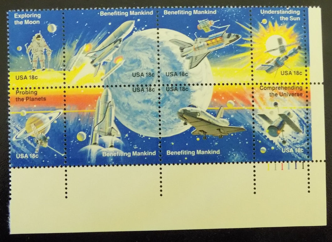 # 1912-19 (1981) Space - PB, LR #111111, MNH