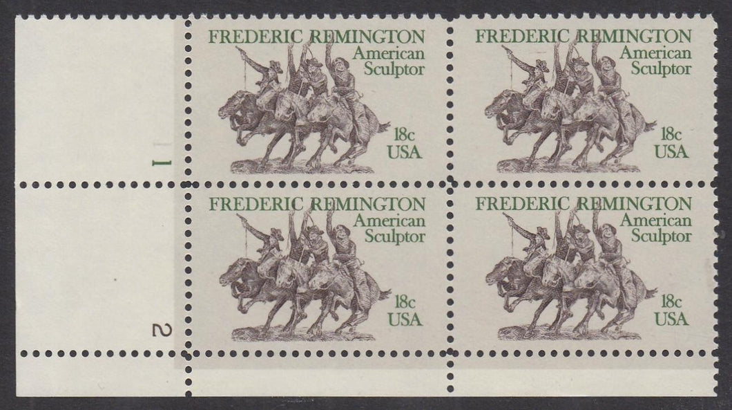 # 1934 (1981) Remington - PB, LL #11-2, MNH