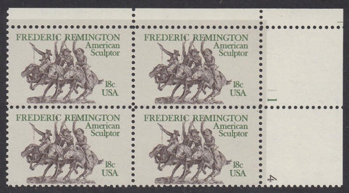 # 1934 (1981) Remington - PB, UR #11-4, MNH