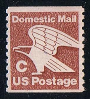 # 1947 (1981) 'C', Third Transition Rate - Coil sgl, MNH