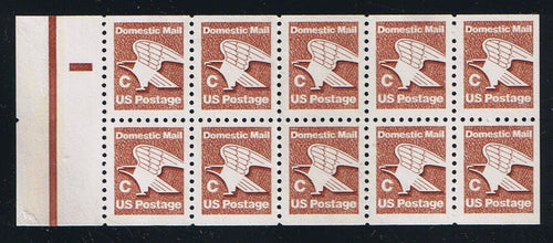 # 1948a (1981) Eagle, 'C', Third Transition Rate - Bklt pane, MNH