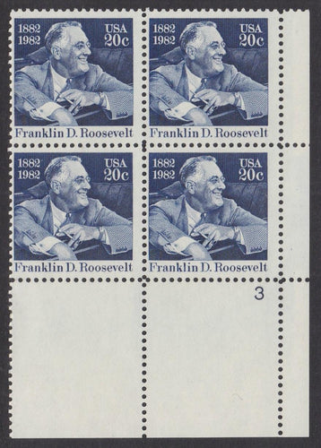 # 1950 (1982) FDR - PB, LR #3, MNH