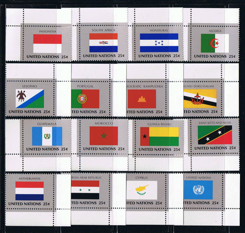 Flags Series – 1989 – Singles Set