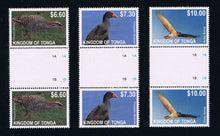 Tonga # 1158-69 (2012) Birds Definitive Issue Gutter Pairs