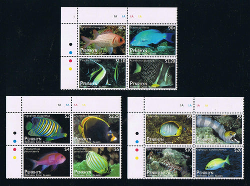 # 509-11 (2012) Fish Definitive Blocks of Four