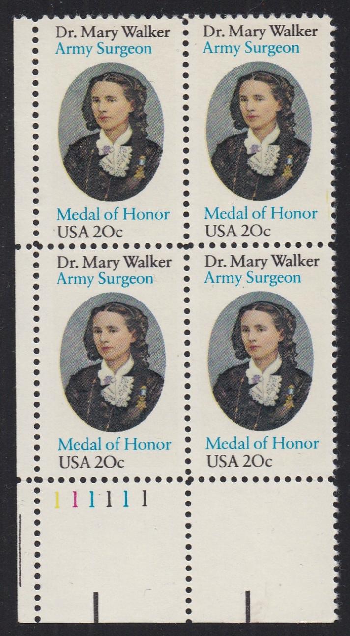 # 2013 (1982) Walker - PB, LL #111111, XF MNH