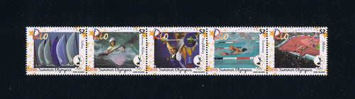 CI # 1567, 2016 Summer Olympics Postage Strip of 5