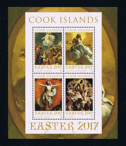 2017 Cook Islands #1570 Easter Souvenir Sheet
