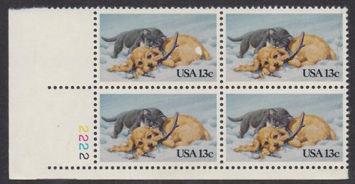 # 2025 (1982) Kitten n Puppy - PB, LL #2222, MNH