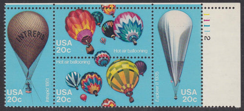 # 2032-35 (1983) Balloons - PB, UR #11112, MNH