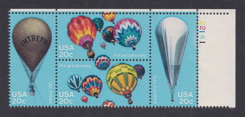 # 2032-35 (1983) Balloons - PB, UR #22141, MNH
