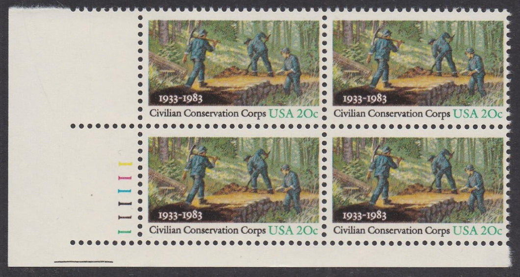# 2037 (1983) CCC Anniversary - PB, LL #111111, MNH