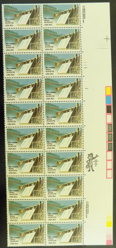 # 2042 (1983) TVA - PB, R #1111-1, MNH