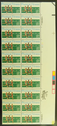 # 2043 (1983) Physical Fitness - PB, R #1111, MNH