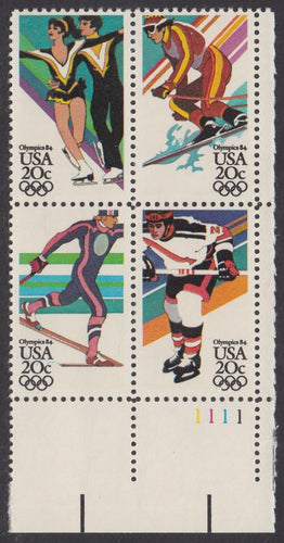 # 2067-70 (1984) Olympics - PB, LR #1111, MNH