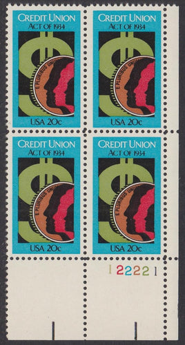# 2075 (1984) Credit Union - PB, LR #122221, MNH
