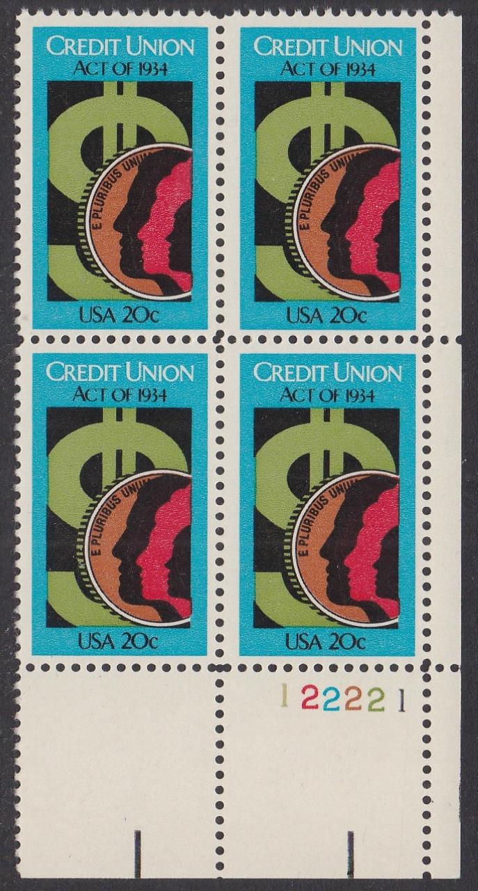 # 2075 (1984) Credit Union - PB, LR #122221, MNH