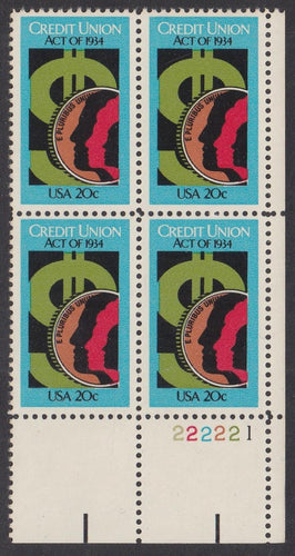 # 2075 (1984) Credit Union - PB, LR #222221, MNH