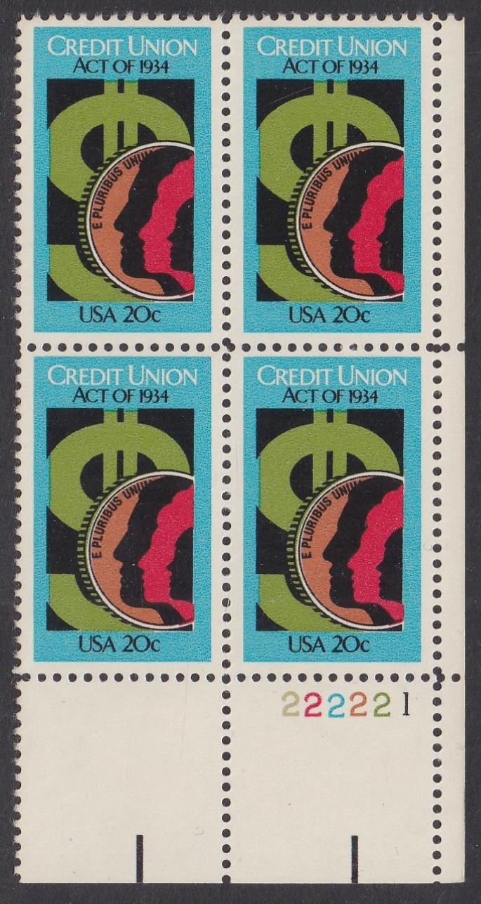 # 2075 (1984) Credit Union - PB, LR #222221, MNH