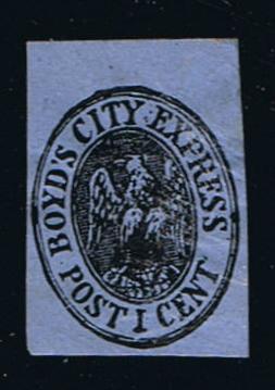 # 20L25 (1866) Boyd’s Local Post - Sgl, MNH [12]