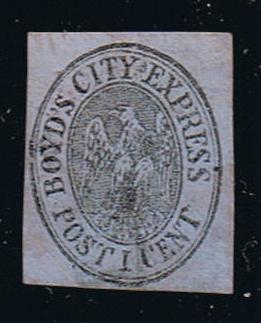 # 20L25 (1866) Boyd’s Local Post - Sgl, MNH [7]