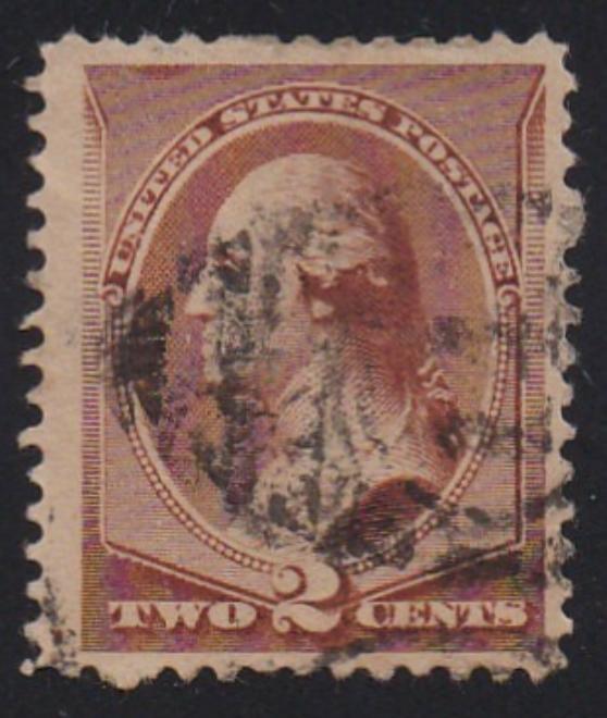 # 210 (1883) Washington - Sgl, Used, VF [1]