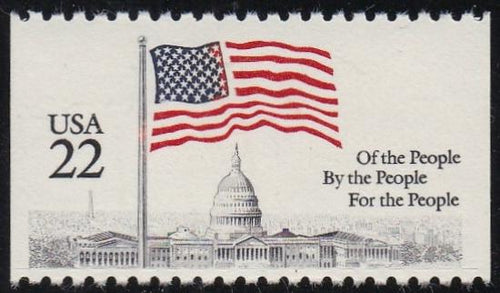 # 2116 (1985) Flag over Capitol - Bklt sgl, MNH
