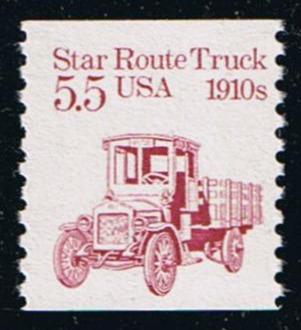 # 2125 (1986) 1910's Star Route Truck - Coil sgl, MNH