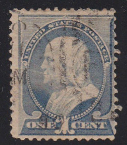 # 212 (1887) Franklin - Sgl, Used [4]