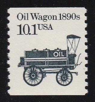 # 2130 (1985) 1890's Oil Wagon - Coil sgl, MNH